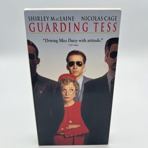 Guarding Tess VHS 1994 Nicolas Cage Shirley MacLaine Comedy Tri Star VGCond